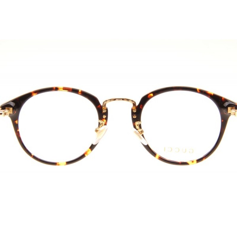 Gucci GG0322O Eyeglasses In Dark Tortoise Gold