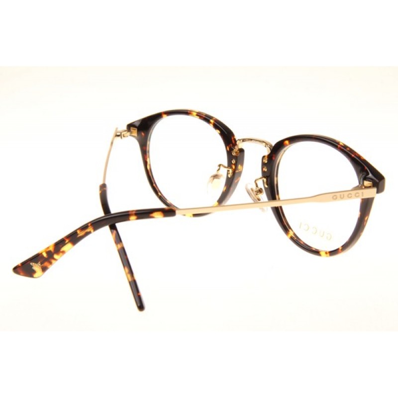 Gucci GG0322O Eyeglasses In Dark Tortoise Gold