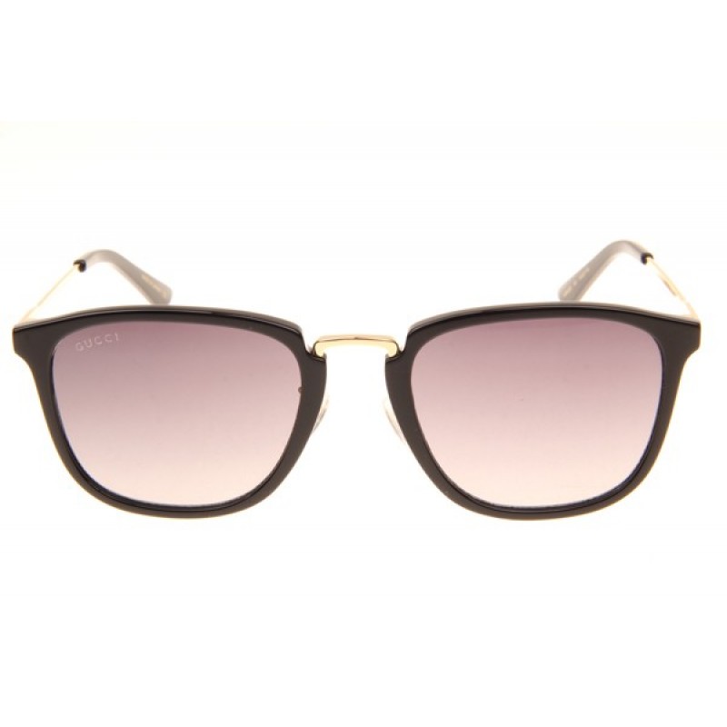 Gucci GG0323S Sunglasses In Black Gold