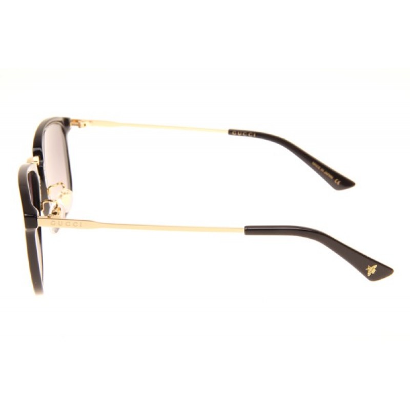 Gucci GG0323S Sunglasses In Black Gold