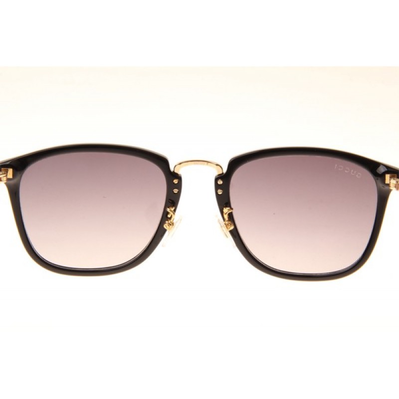 Gucci GG0323S Sunglasses In Black Gold
