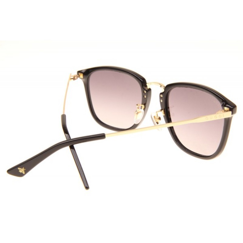 Gucci GG0323S Sunglasses In Black Gold