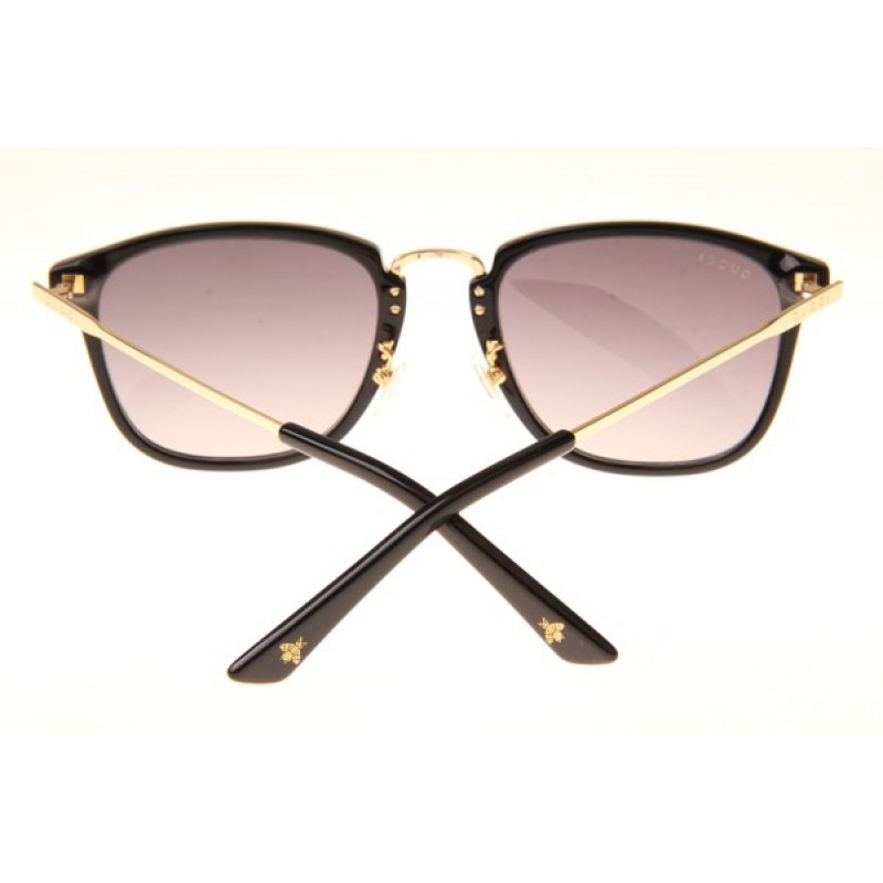 Gucci GG0323S Sunglasses In Black Gold