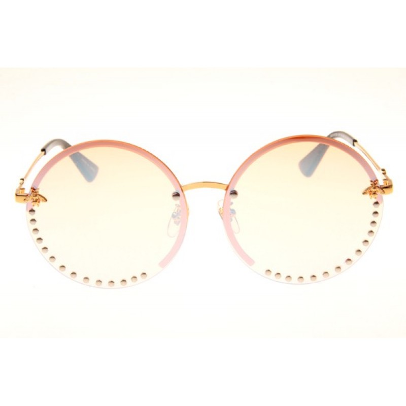 Gucci GG1072S Sunglasses In Gold Gradient Yellow