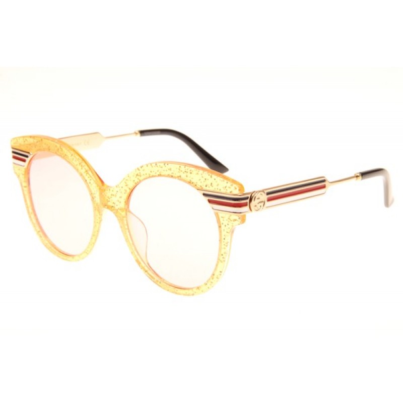 Gucci GG0282SA Sunglasses In Yellow