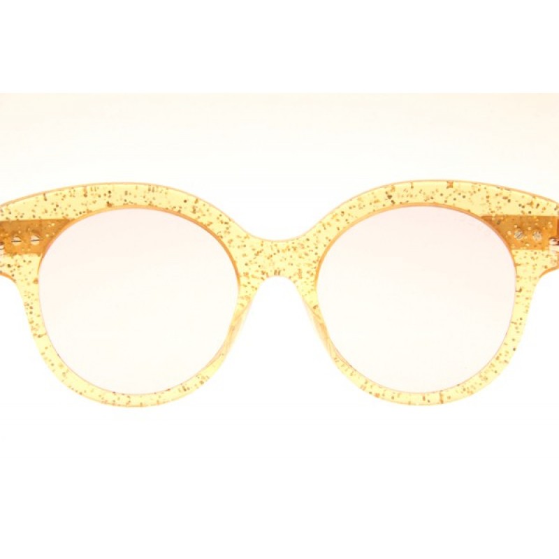 Gucci GG0282SA Sunglasses In Yellow