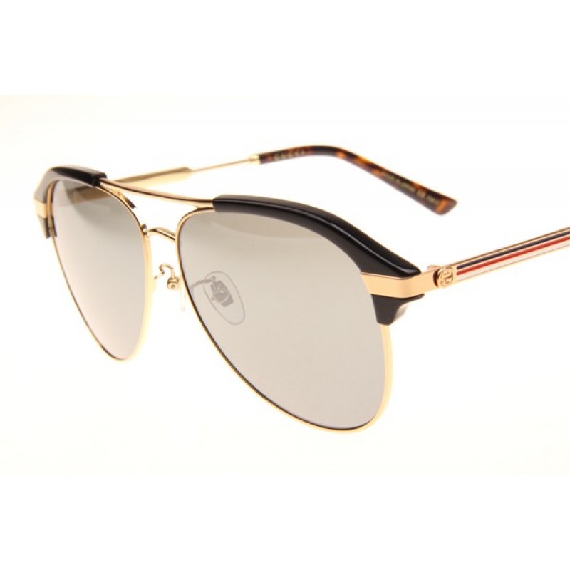 Gucci GG0288SA Sunglasses In Black Mirror