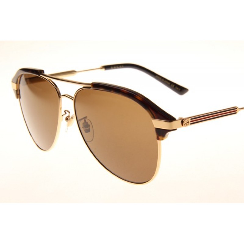 Gucci GG0288SA Sunglasses In Tortoise Brown
