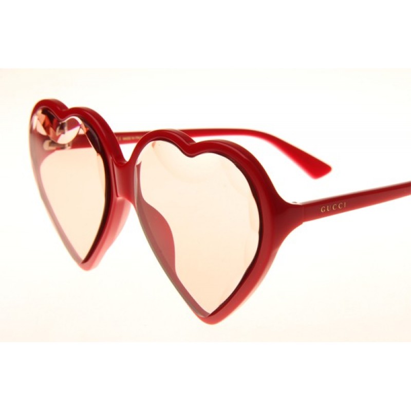 Gucci GG0360S Sunglasses In Red Brown
