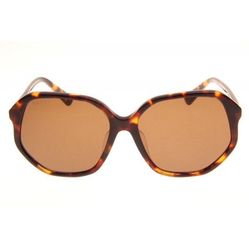 Gucci GG0258SA Sunglasses In Tortoise