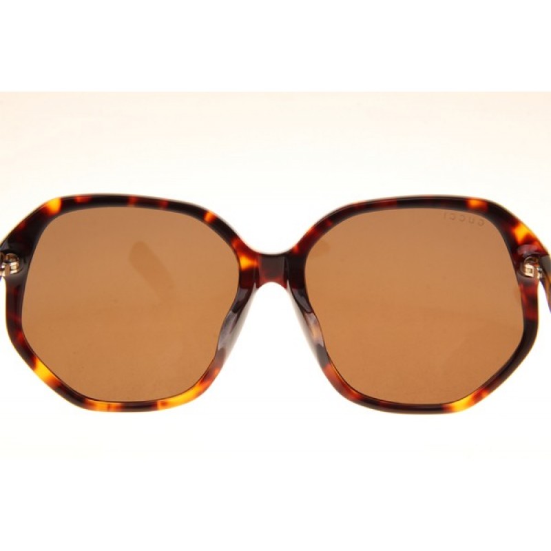 Gucci GG0258SA Sunglasses In Tortoise