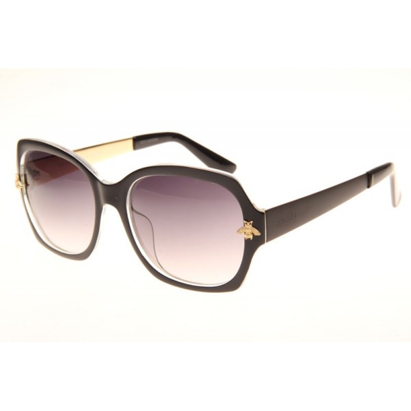 Gucci GG0359S Sunglasses In Black Gold Gradient Gr...