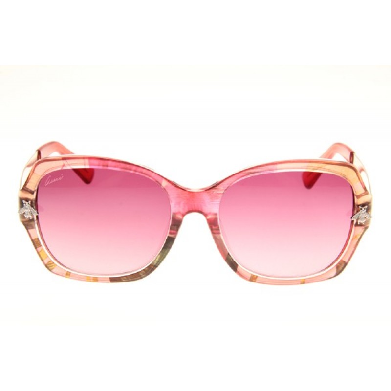 Gucci GG0359S Sunglasses In Gold Gradient Pink