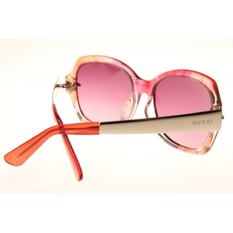 Gucci GG0359S Sunglasses In Gold Gradient Pink