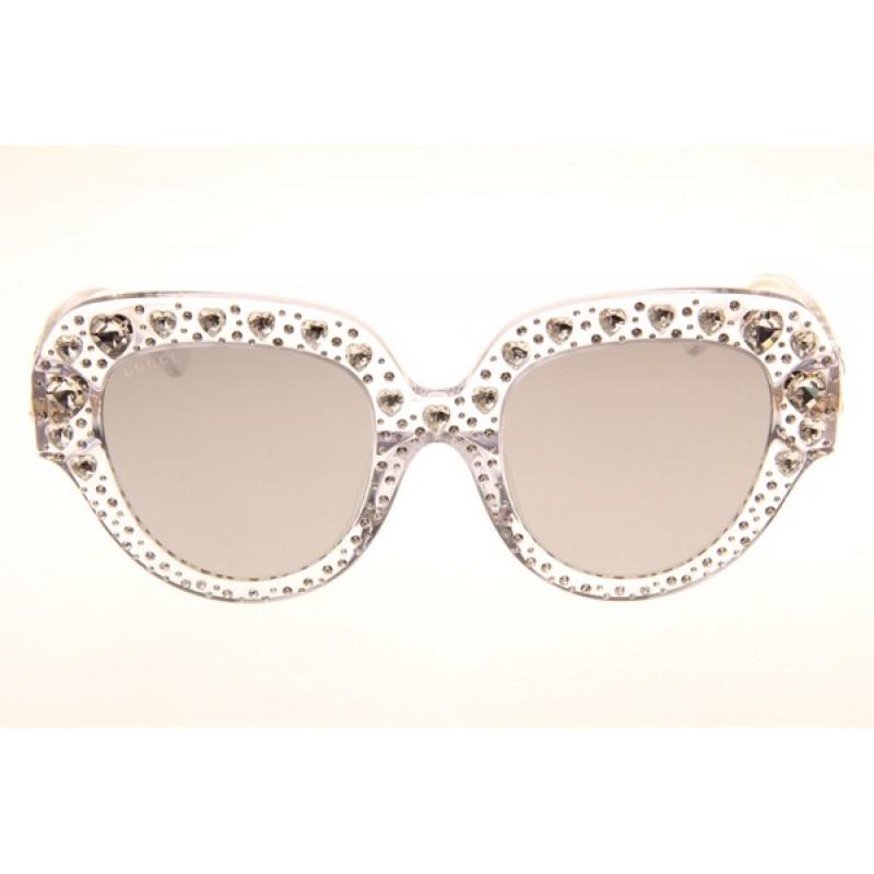 Gucci GG0308S Sunglasses In Transparent