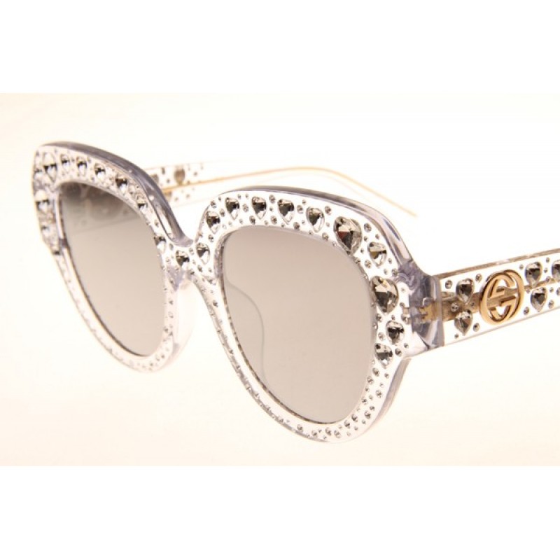 Gucci GG0308S Sunglasses In Transparent