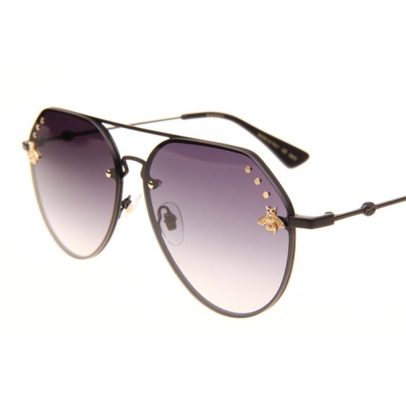 Gucci GG2268 Sunglasses In Black Gradient Grey