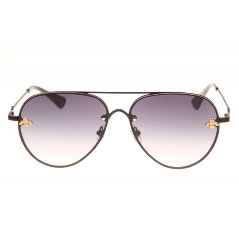 Gucci GG2201 Sunglasses In Black Gradient Grey