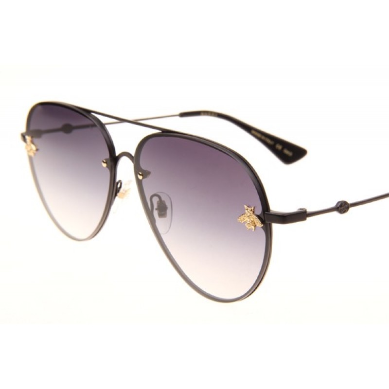 Gucci GG2201 Sunglasses In Black Gradient Grey