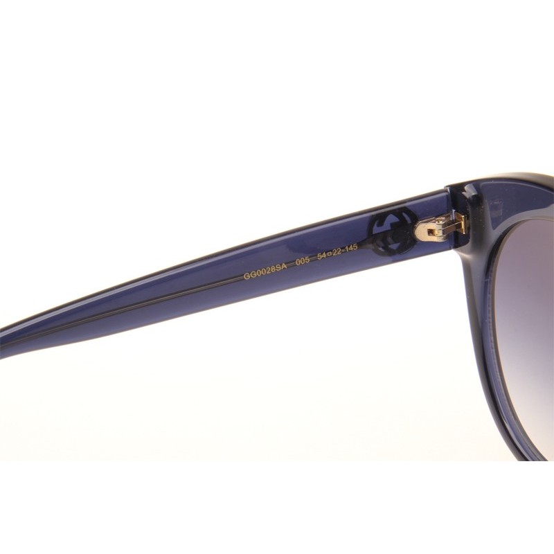 Gucci GG0028SA Sunglasses In Blue