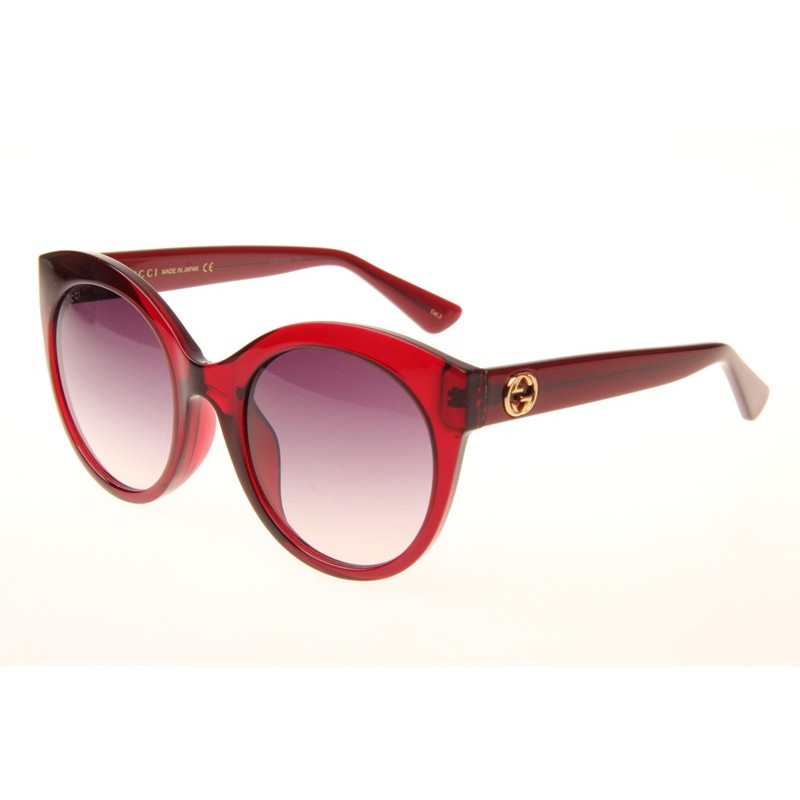 Gucci GG0028SA Sunglasses In Red