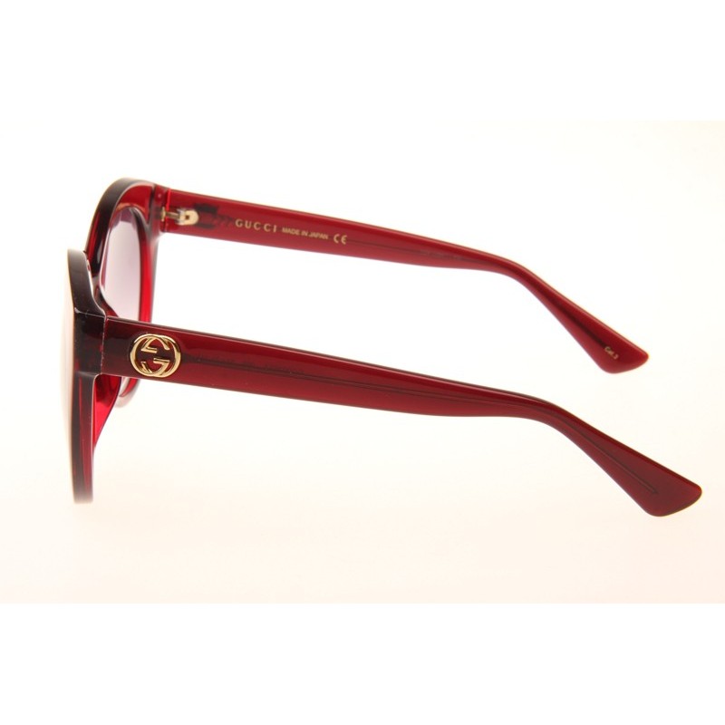 Gucci GG0028SA Sunglasses In Red