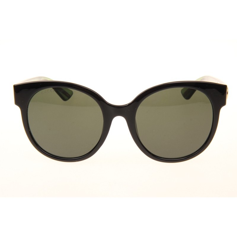 Gucci GG0035S Sunglasses In Black Green