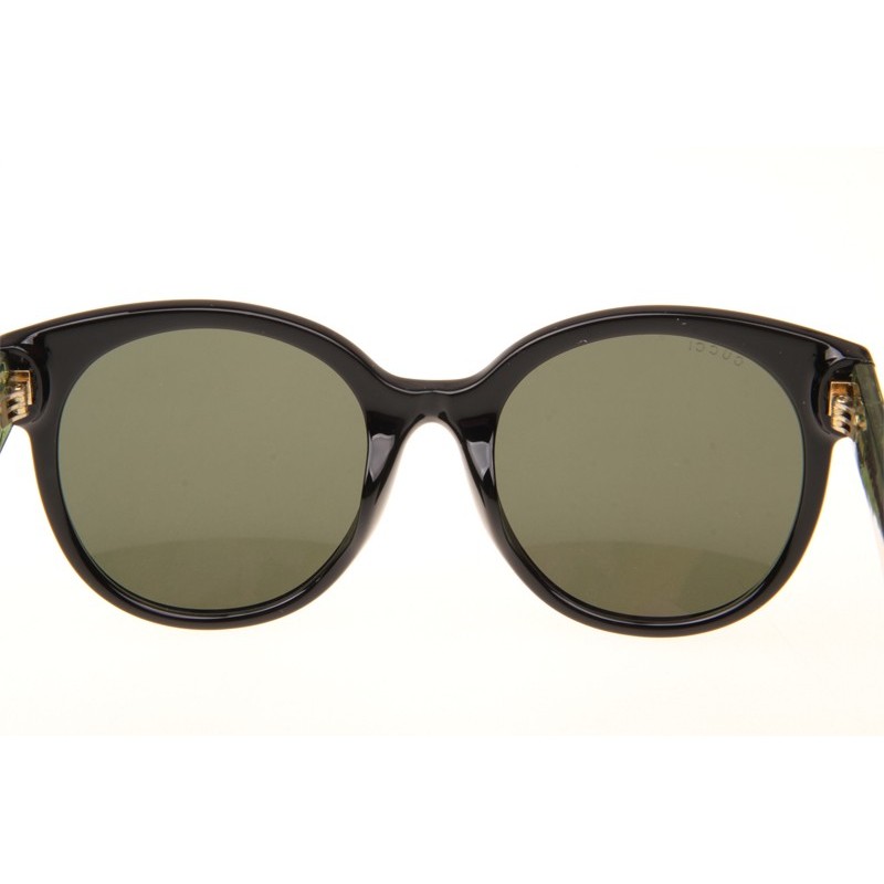 Gucci GG0035S Sunglasses In Black Green