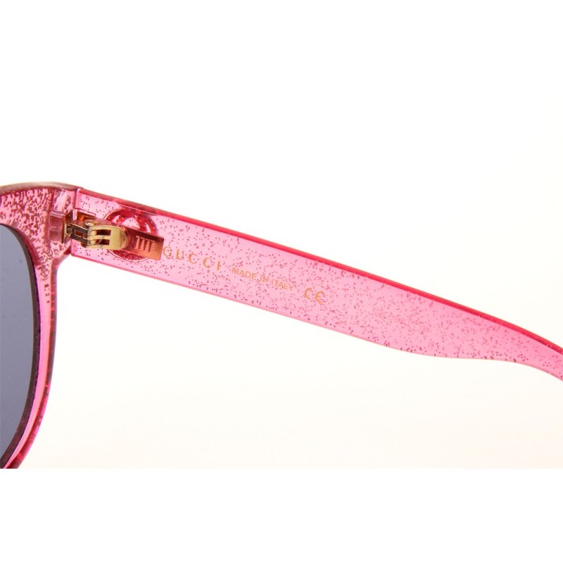 Gucci GG0035S Sunglasses In Pink