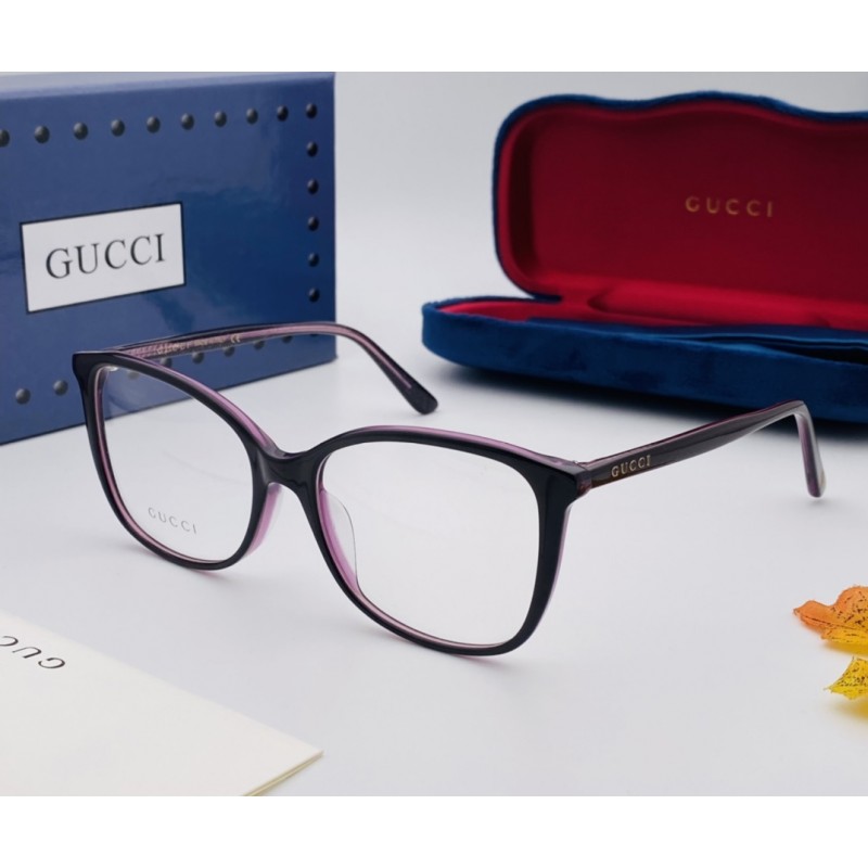 Gucci GG0026O Eyeglasses in Purple