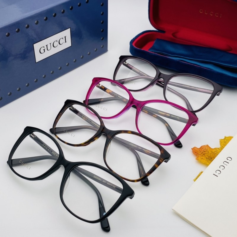 Gucci GG0026O Eyeglasses in Tortoise