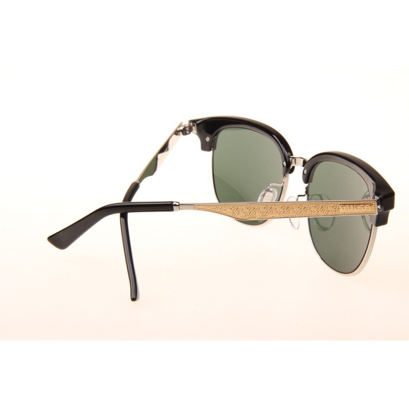 Gucci GG0051S Sunglasses In Black Gold