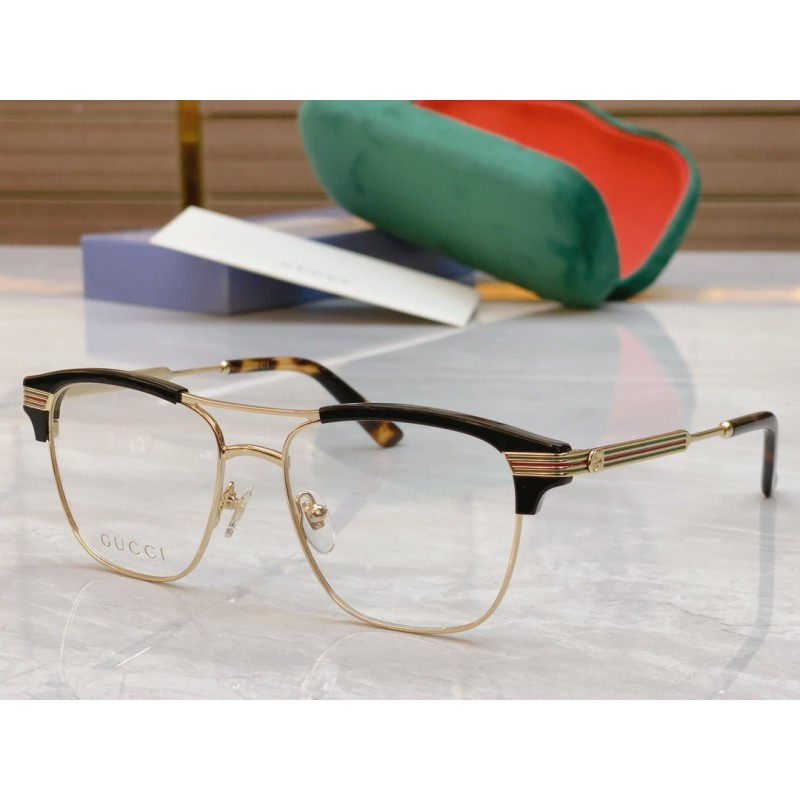 Gucci GG0241O Eyeglasses in Gold Black