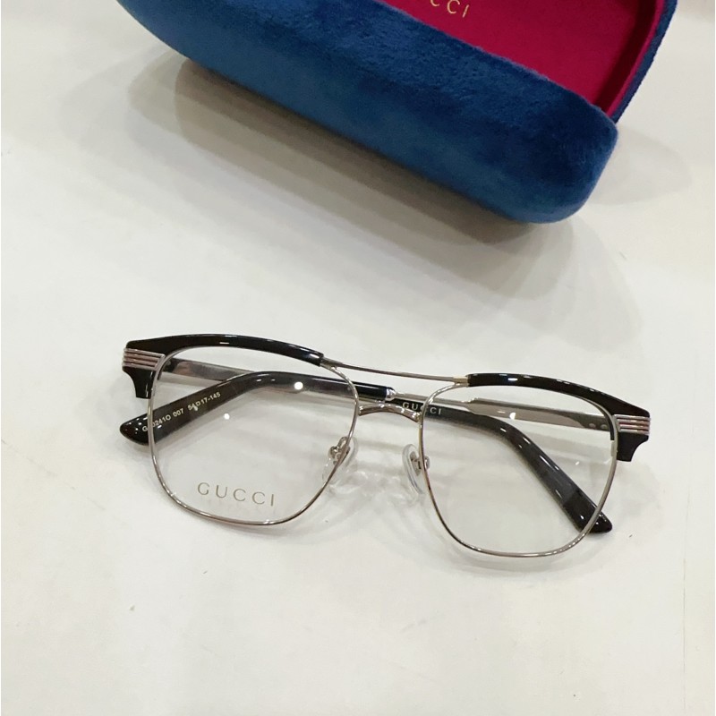 Gucci GG0241O Eyeglasses in Silvery Black