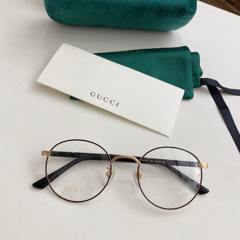 Gucci GG0297 Eyeglasses in Black Gold