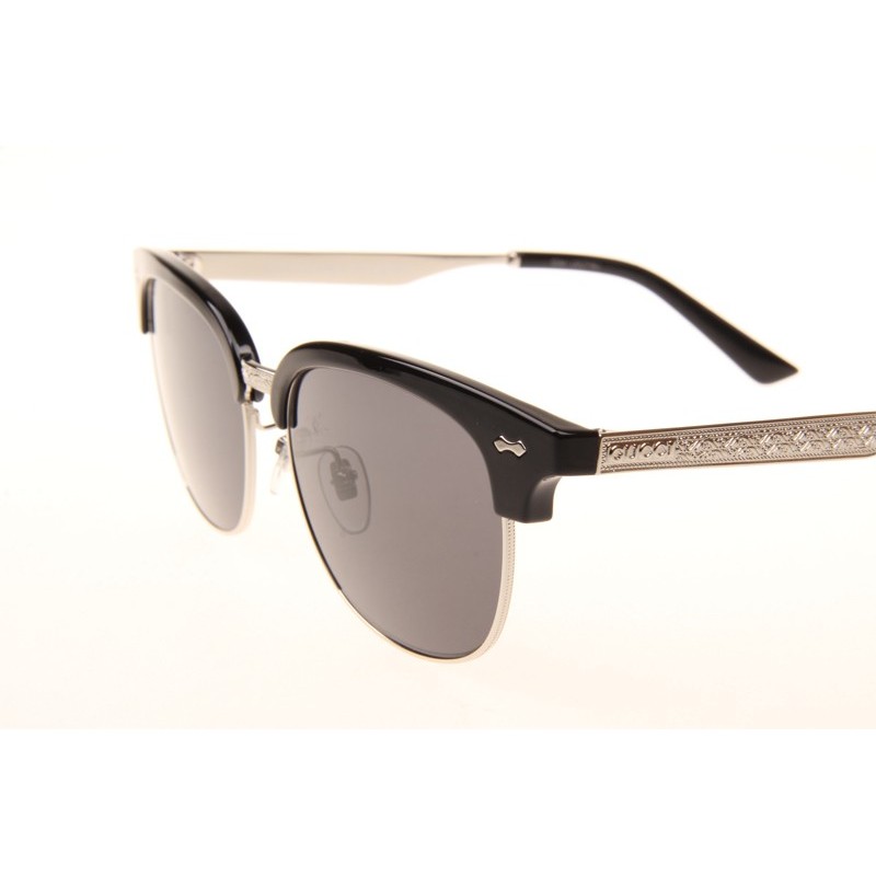 Gucci GG0051S Sunglasses In Black Silver