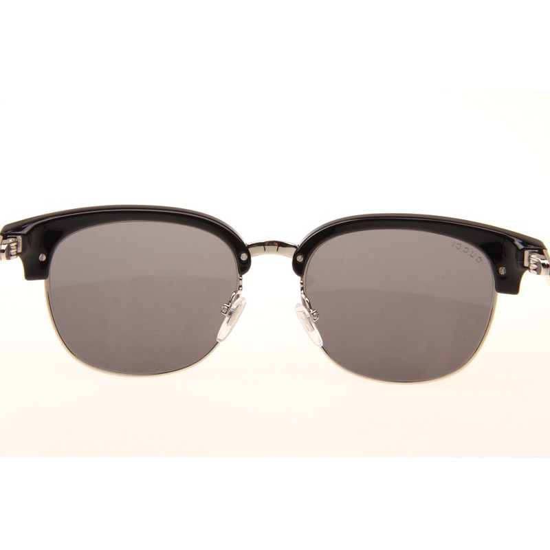 Gucci GG0051S Sunglasses In Black Silver