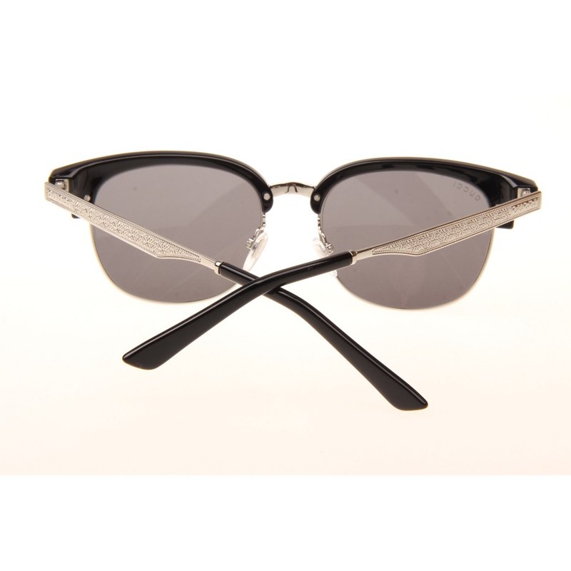 Gucci GG0051S Sunglasses In Black Silver