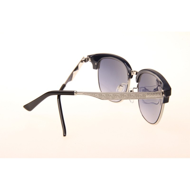 Gucci GG0051S Sunglasses In Blue Silver