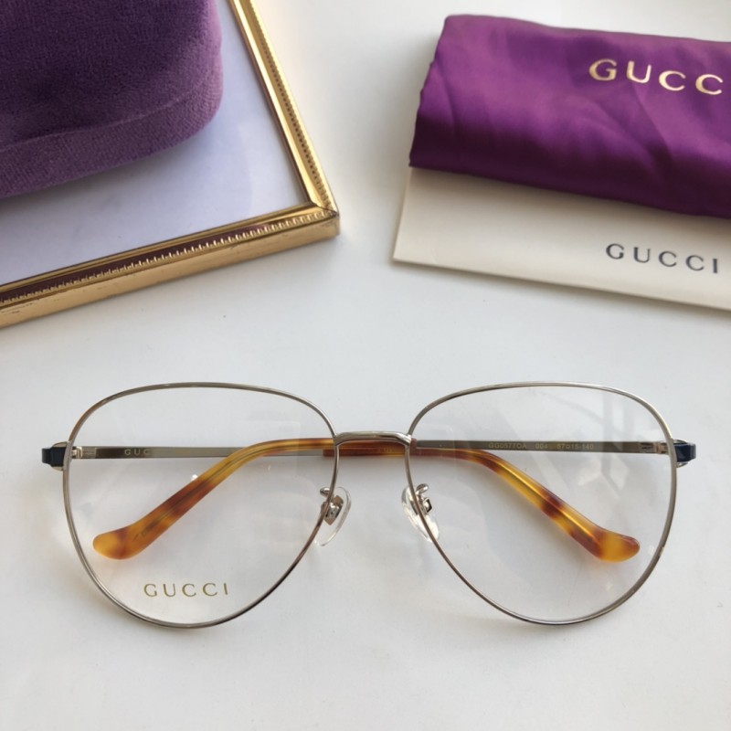 Gucci GG0577OA Eyeglasses in Gold Black