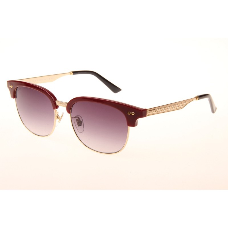 Gucci GG0051S Sunglasses In Red Gold
