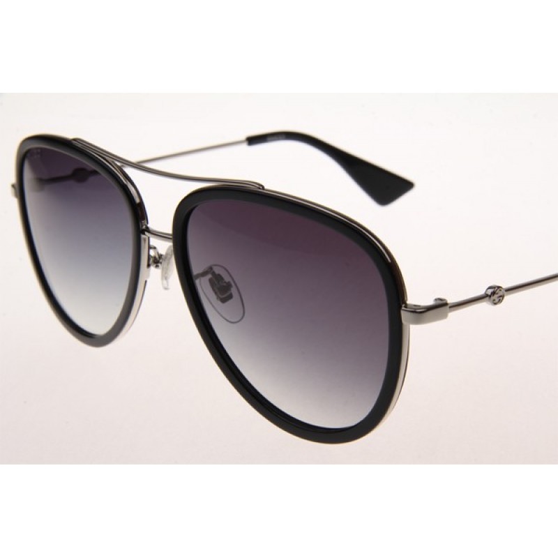 Gucci GG0062S Sunglasses In Black Silver