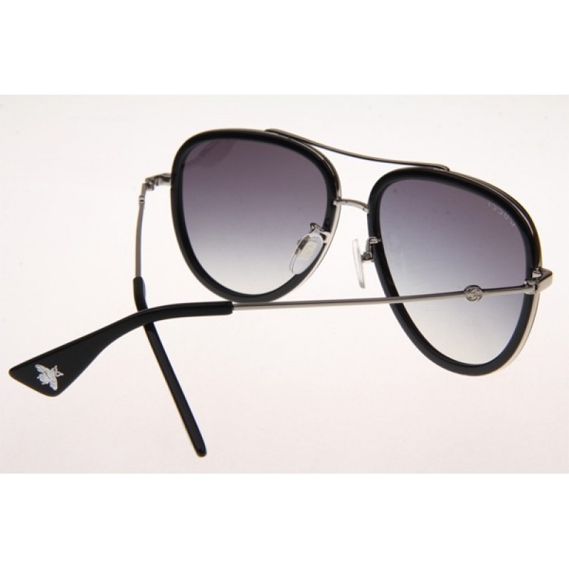 Gucci GG0062S Sunglasses In Black Silver