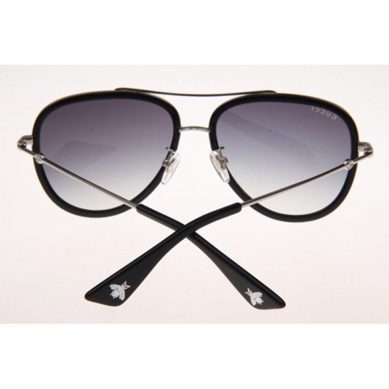 Gucci GG0062S Sunglasses In Black Silver