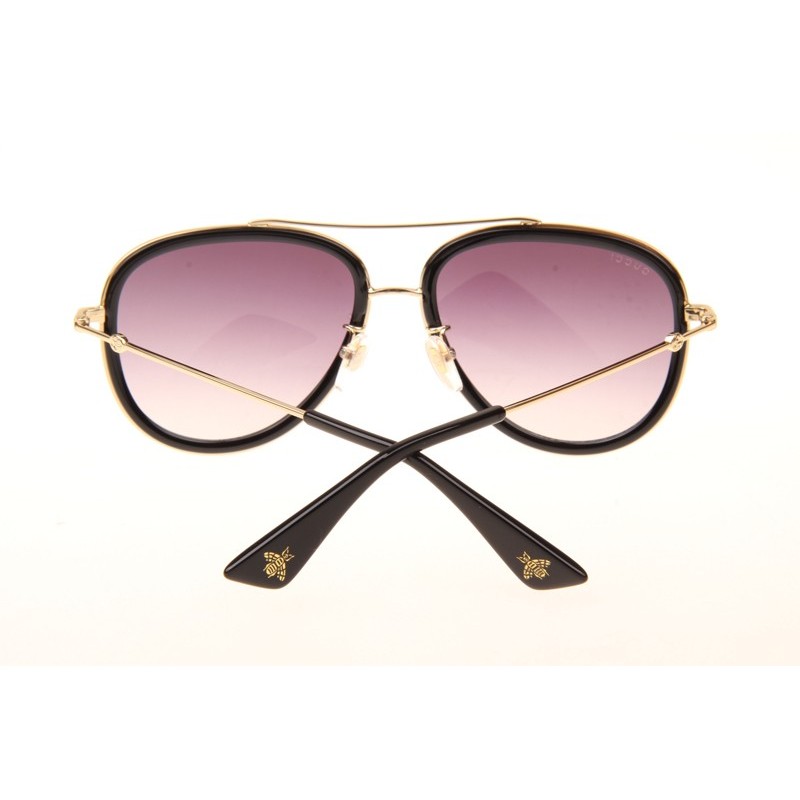 Gucci GG0062S Sunglasses In Black Gradient Grey