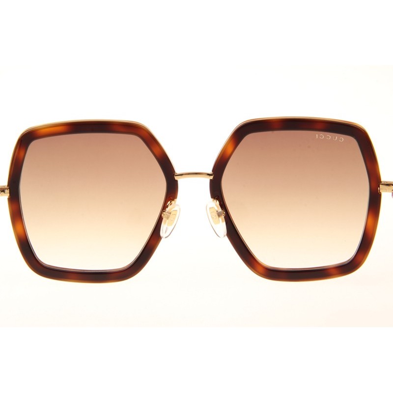 Gucci GG0106S Sunglasses In Tortoise