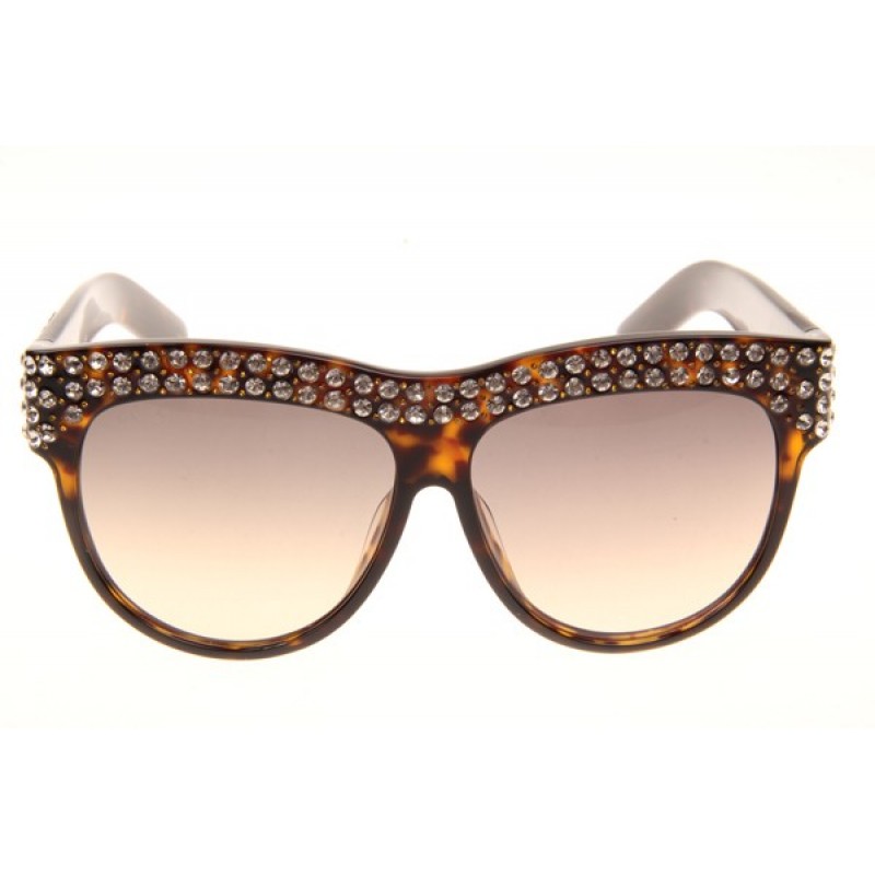 Gucci GG0147S Sunglasses In Tortoise