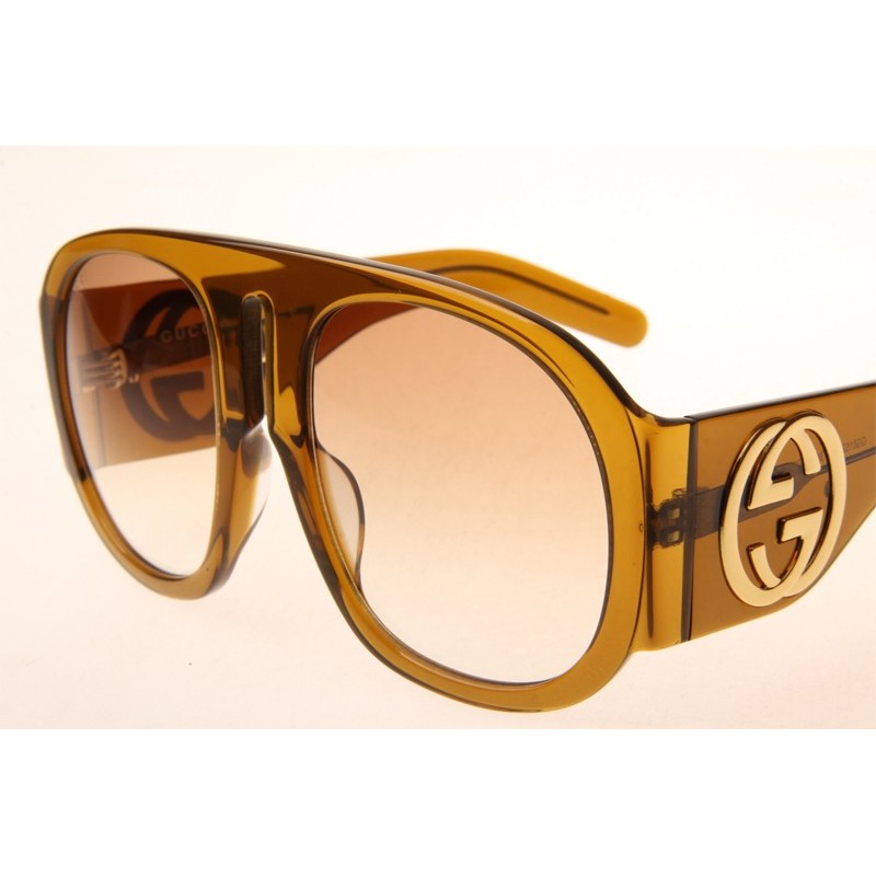 Gucci GG0152S Sunglasses In Brown