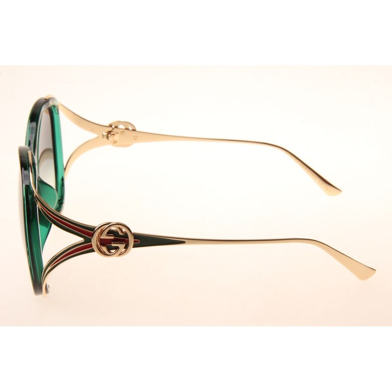 Gucci GG0226S Sunglasses In Green