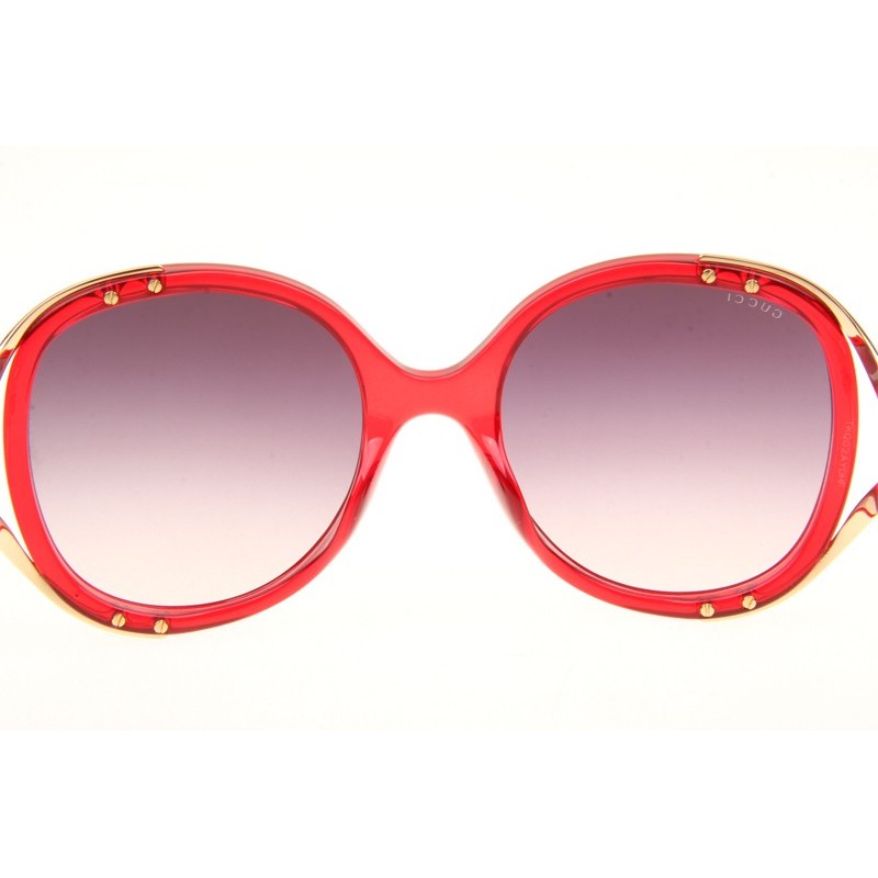 Gucci GG0226S Sunglasses In Red